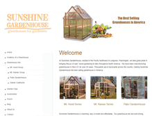 Tablet Screenshot of gardenhouse.com