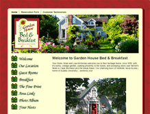 Tablet Screenshot of gardenhouse.ca